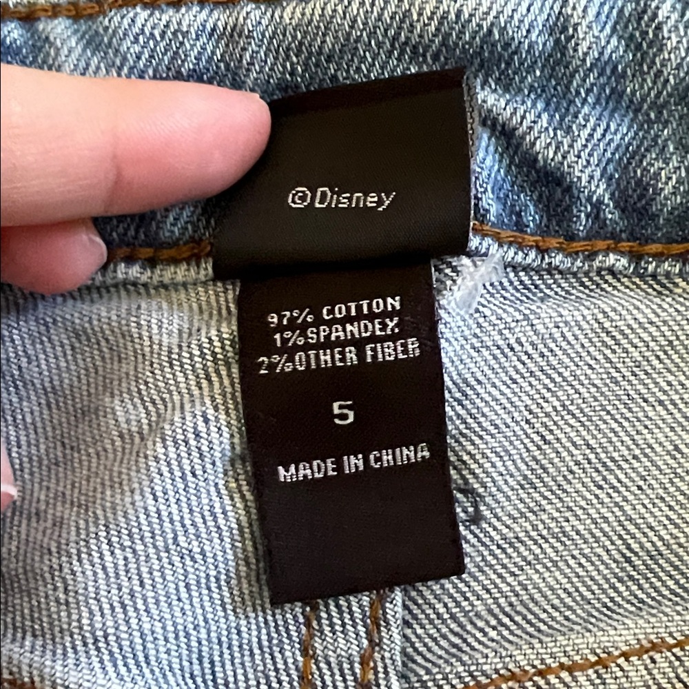 Mickey Mouse Patched Straight Leg Light Wash Denim Jeans from Her Universe - Picture 2 of 12